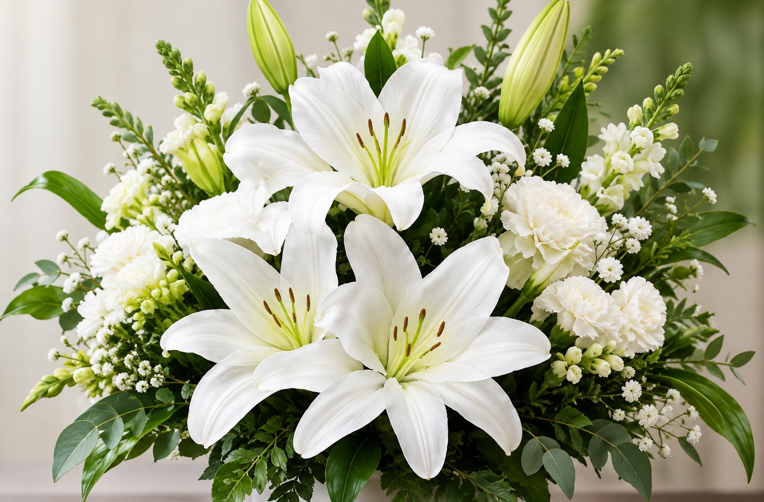 お悔やみの花